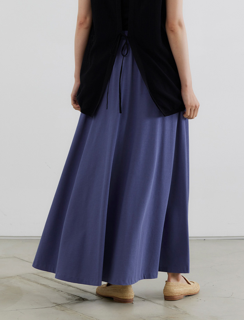 VINTAGE TWILL FLARED SKIRT