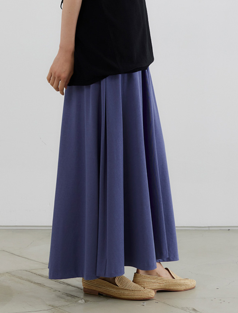 VINTAGE TWILL FLARED SKIRT