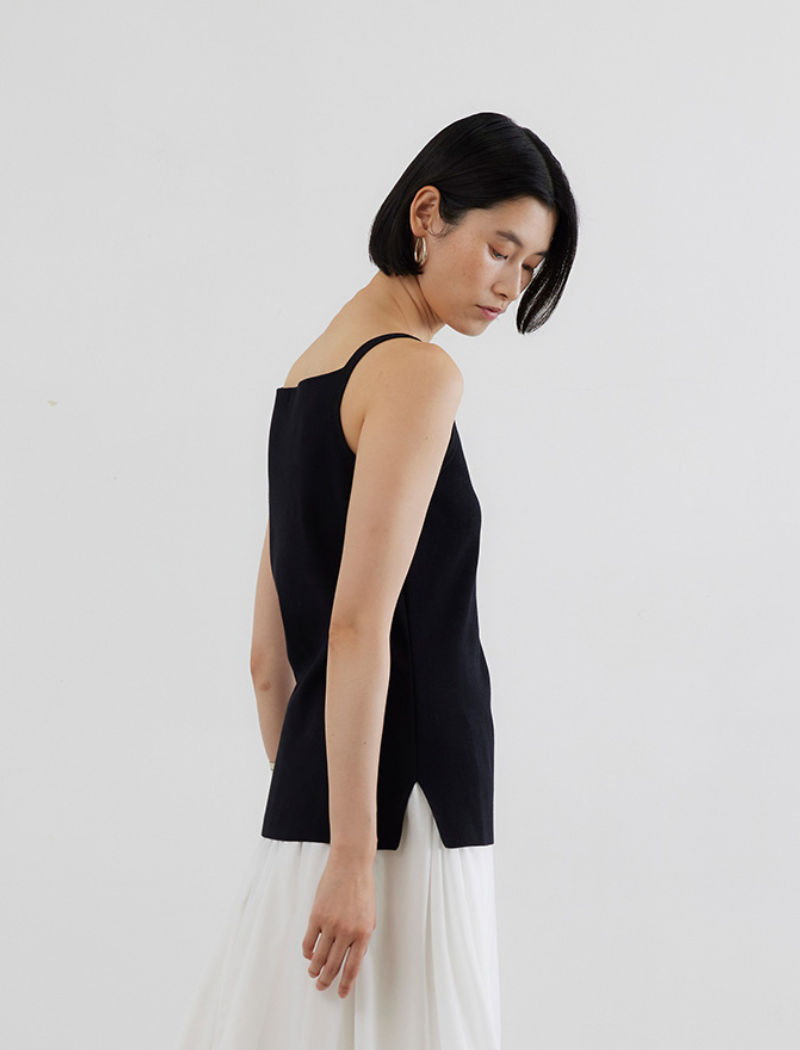 SILK STRETCH TANK TOP