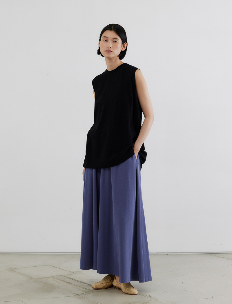 VINTAGE TWILL FLARED SKIRT
