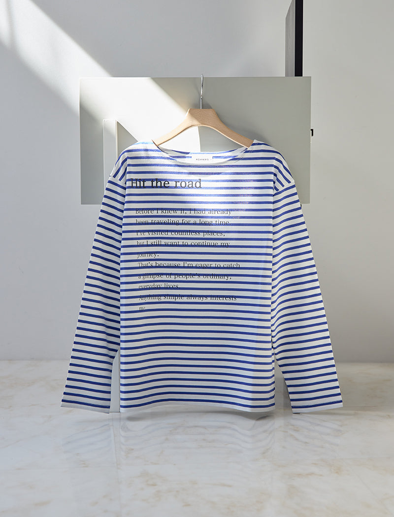 STRIPED TEE