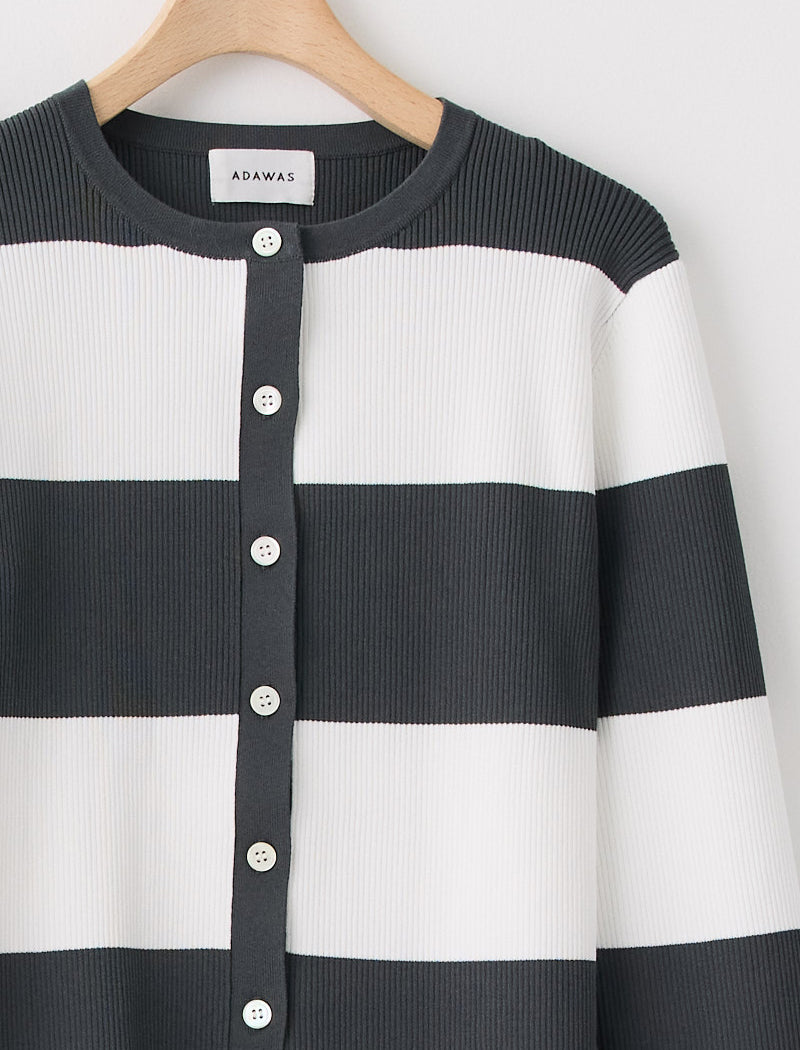 HEAVY RIB CARDIGAN
