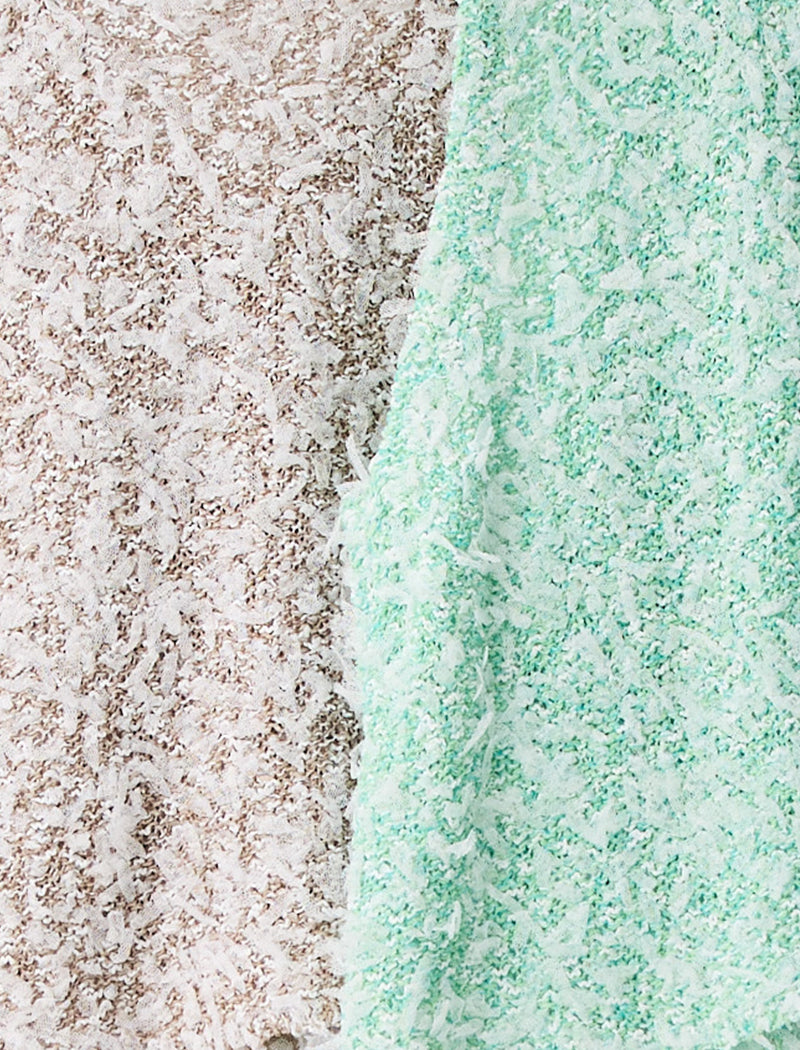 TULLE YARN VEST