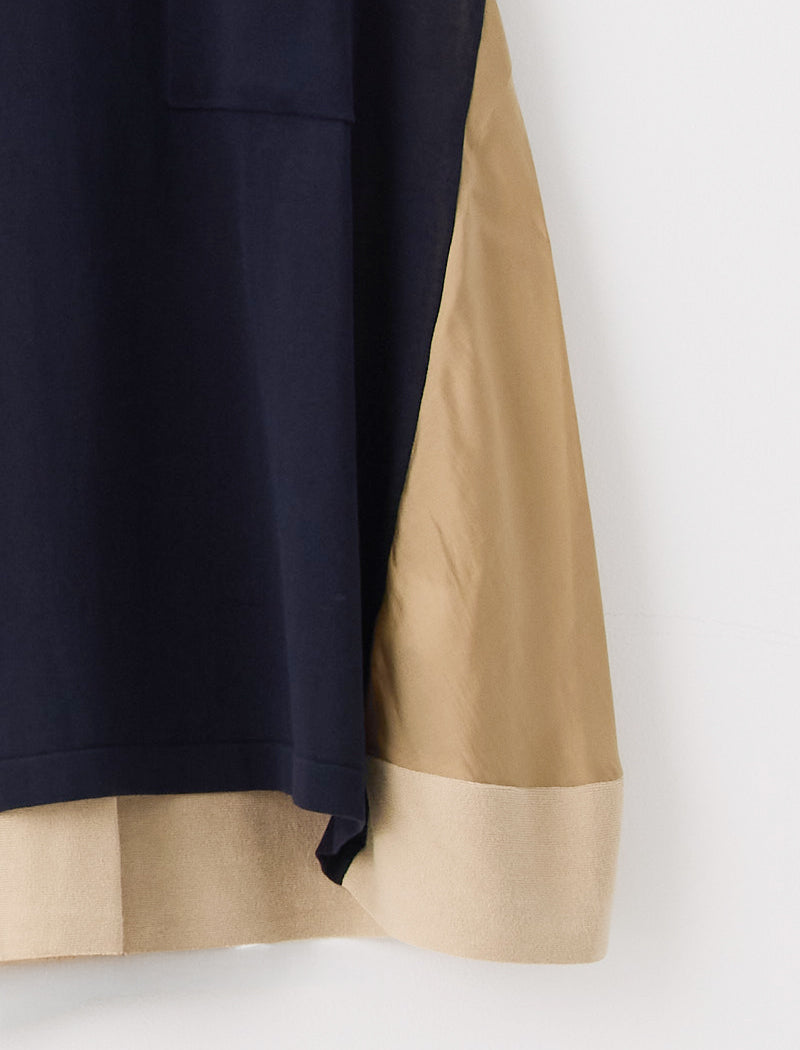 COTTON KNIT SHELL