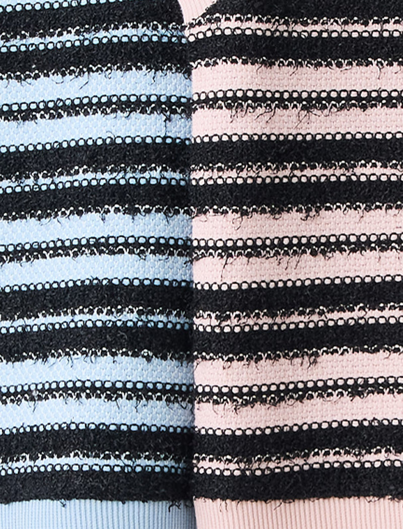 TEXTURED STRIPE VEST