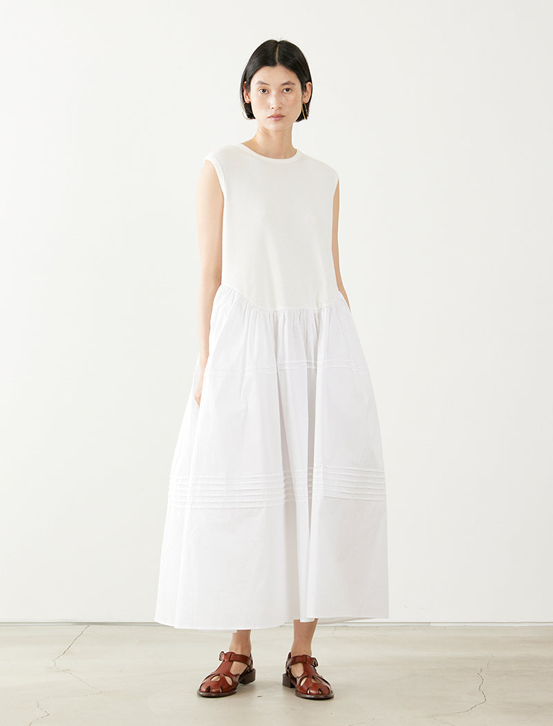 RIBBED JERSEY DRESS