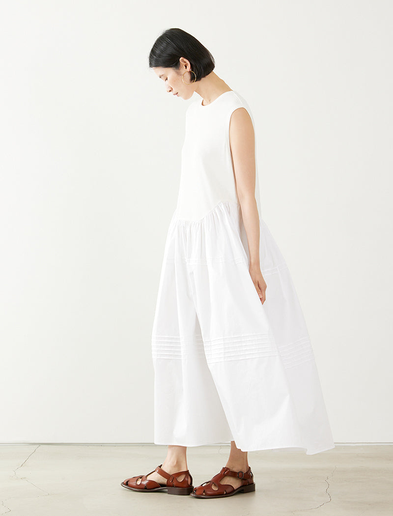 RIBBED JERSEY DRESS