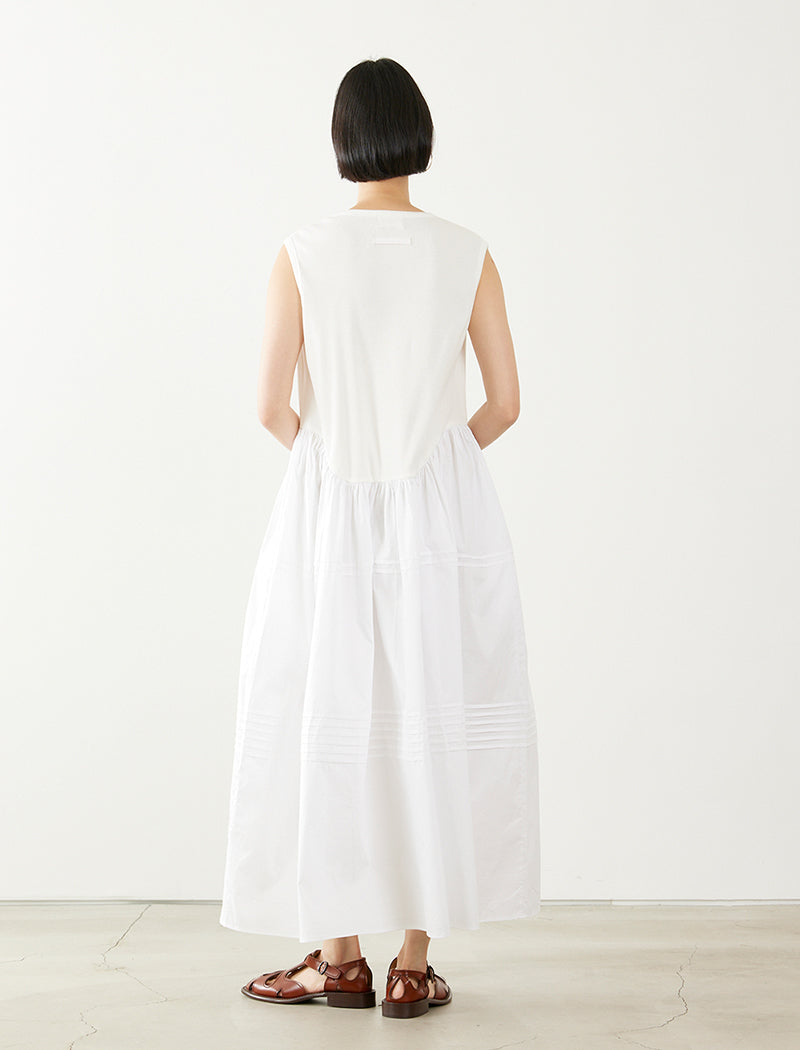 RIBBED JERSEY DRESS