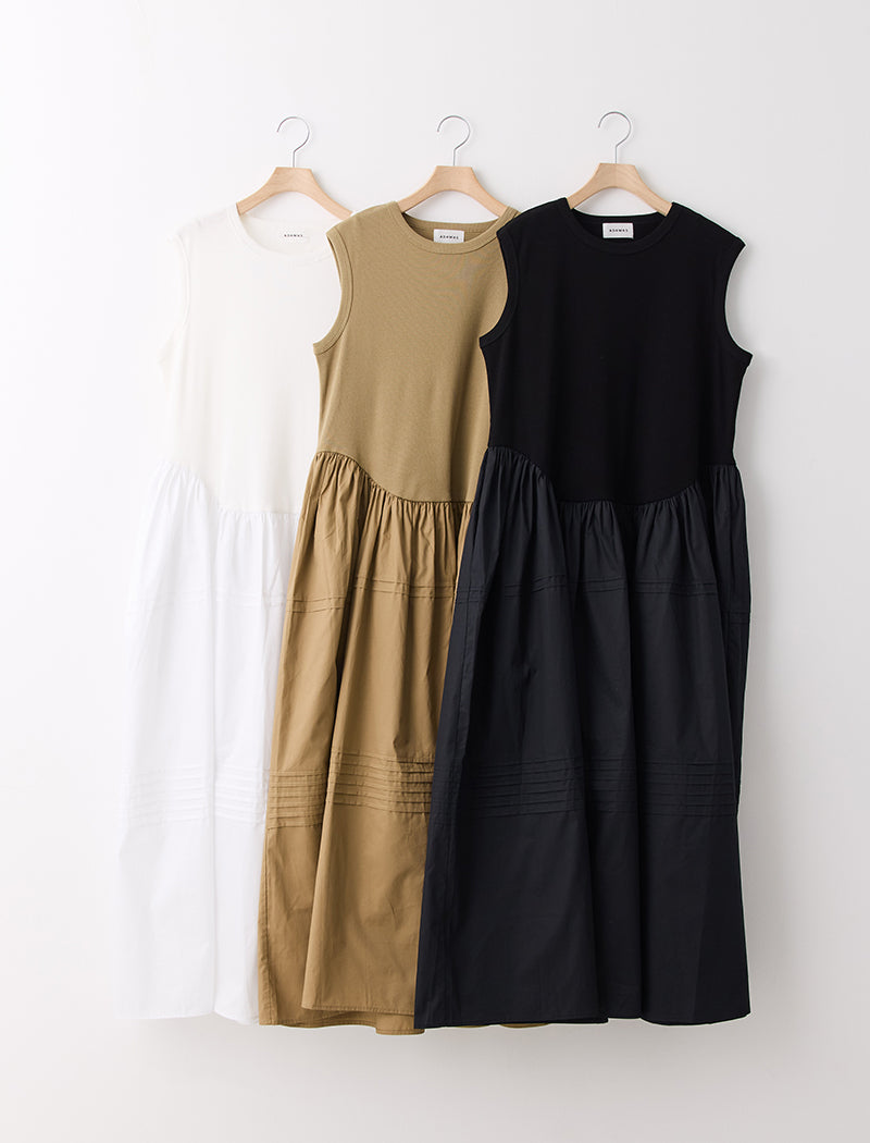 RIBBED JERSEY DRESS