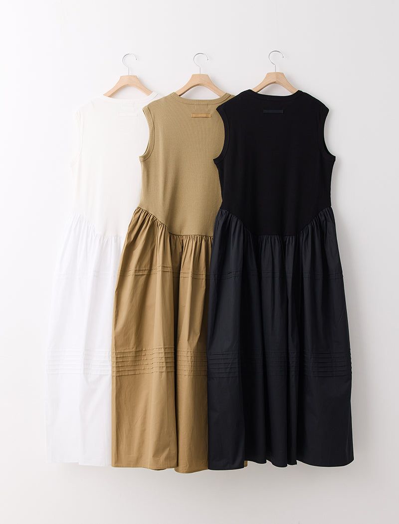 RIBBED JERSEY DRESS