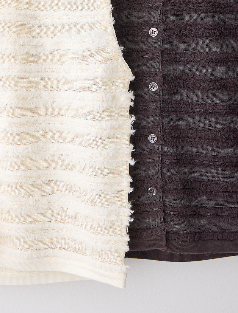 FRINGE KNIT VEST