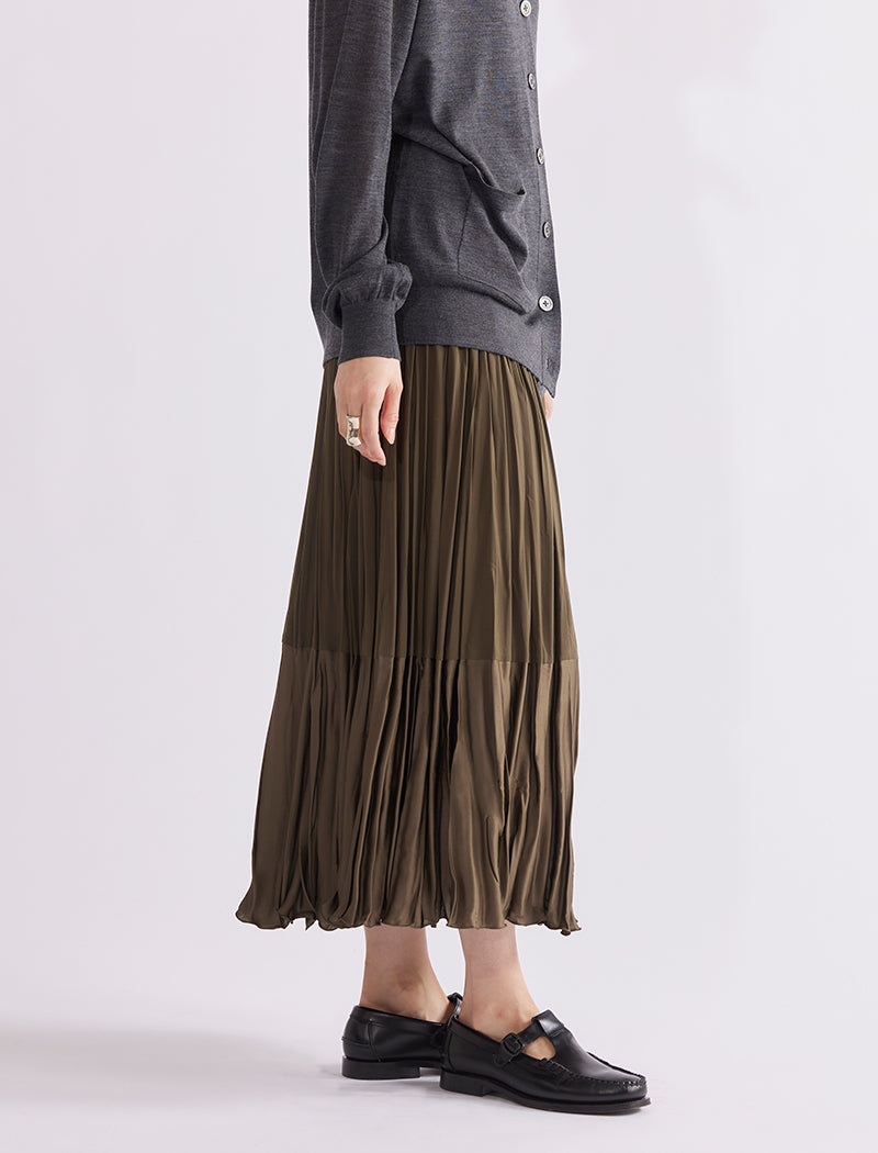 PLEATED SKIRT