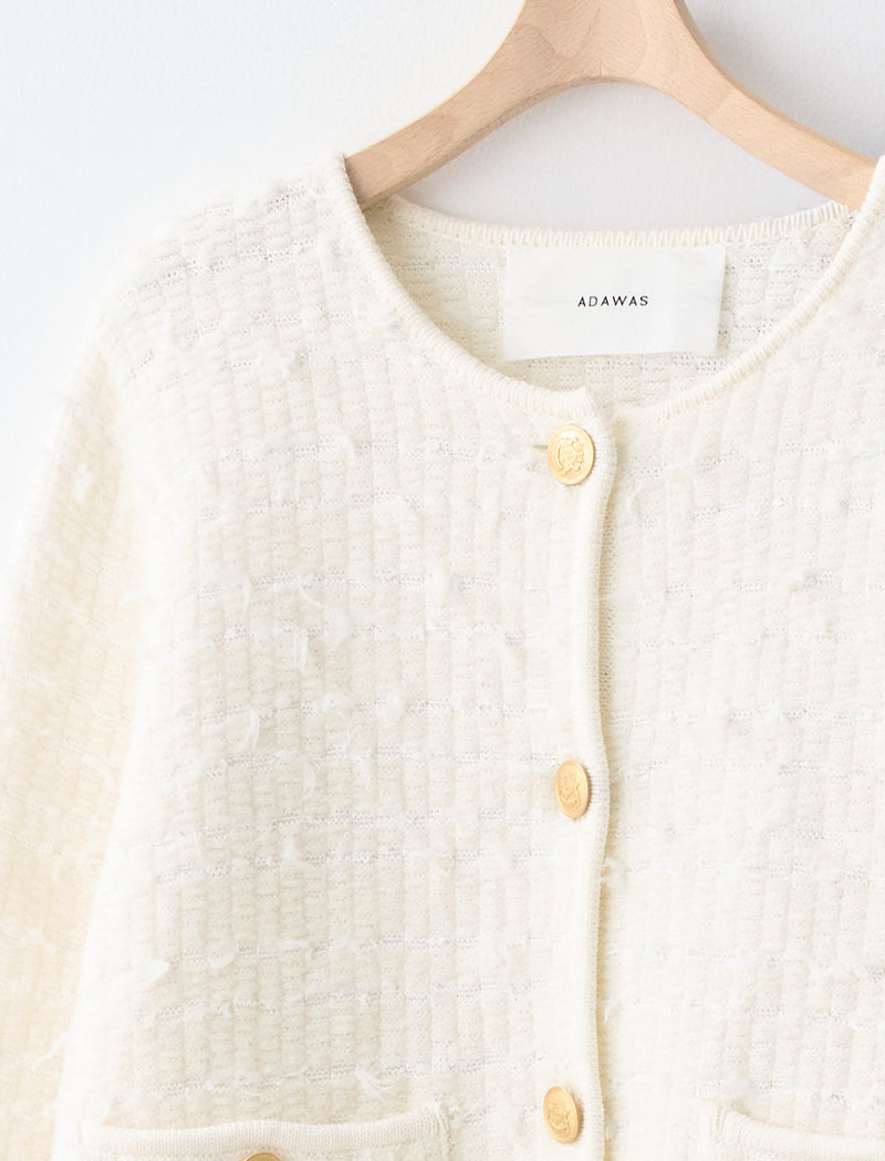 TEXTURED INLAY JACKET