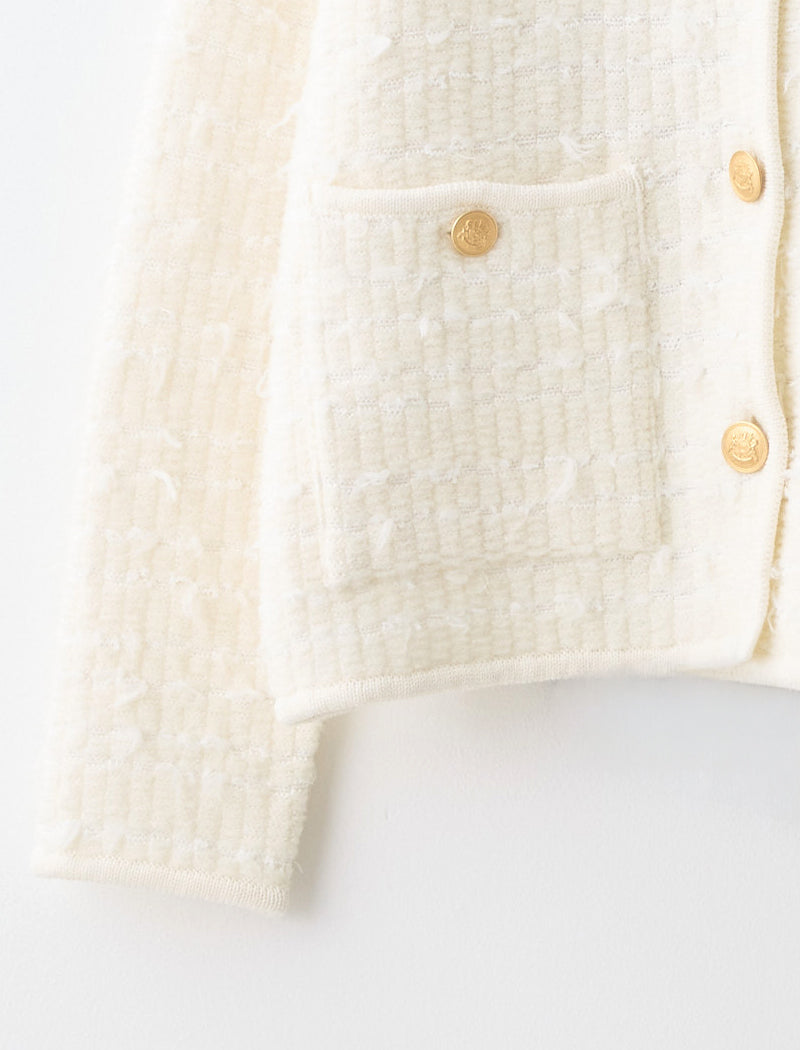 TEXTURED INLAY JACKET