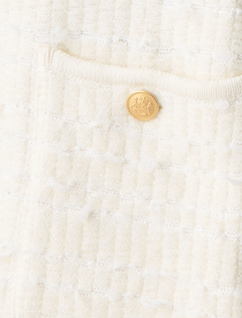 TEXTURED INLAY JACKET