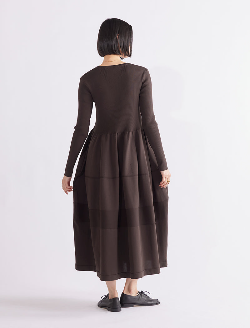 ECO-LIGHT GATHERED DRESS