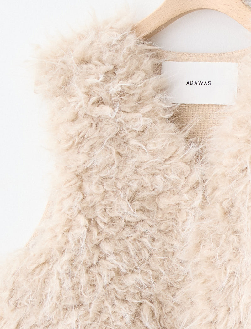 FAUX FUR VEST