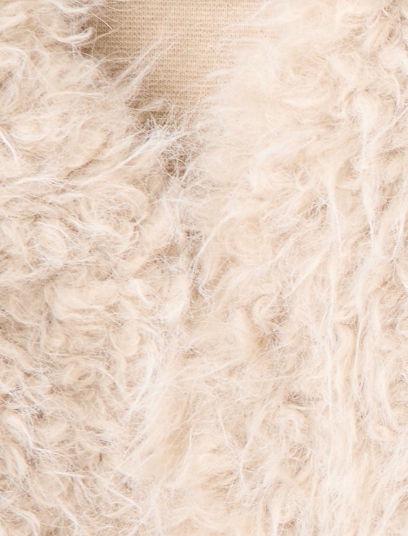 FAUX FUR VEST