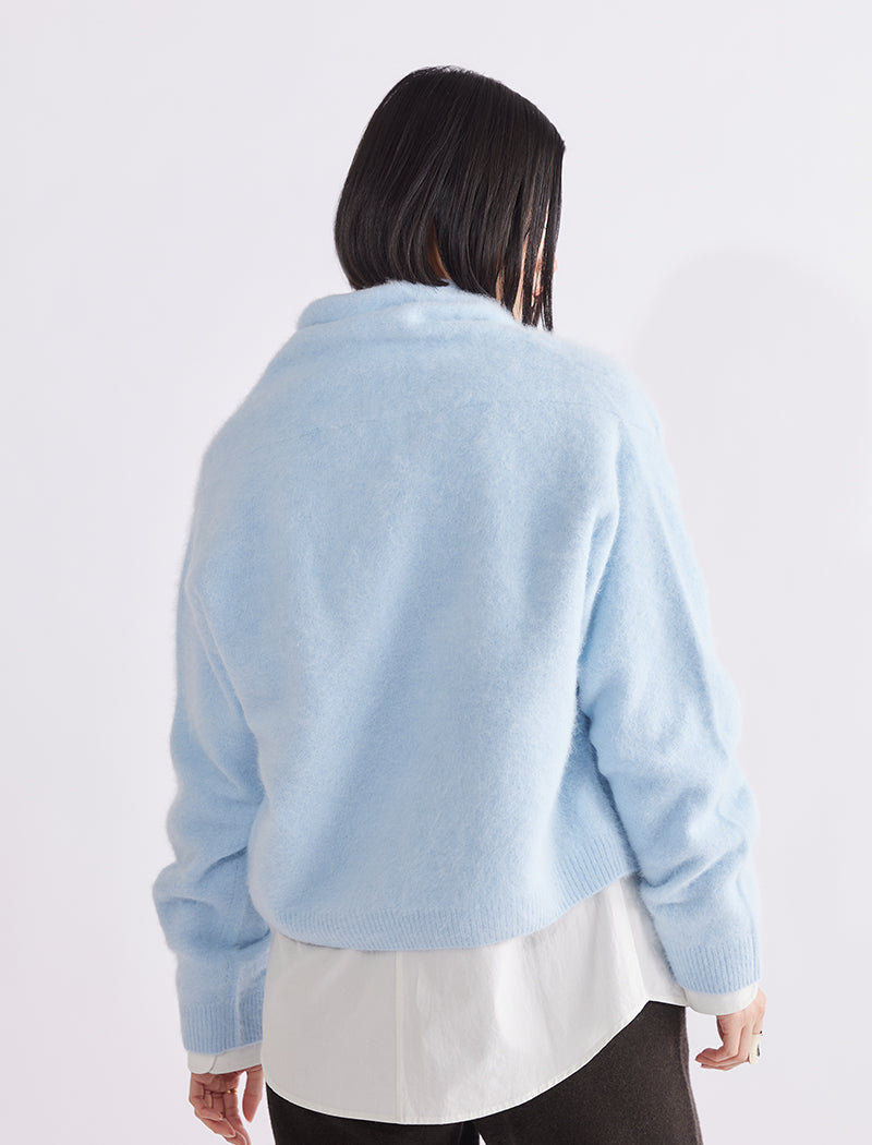 FOX CASHMERE CARDIGAN