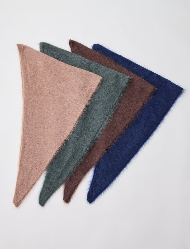 FUR CASHMERE SCARF