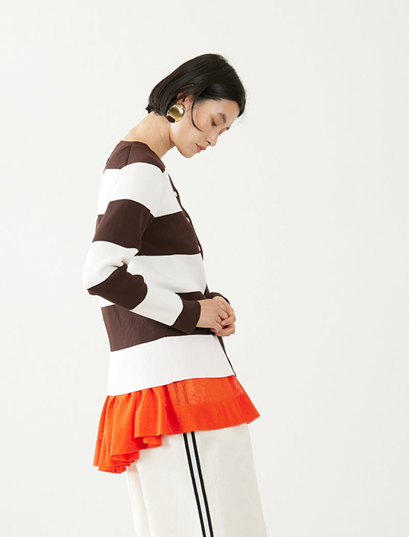 HEAVY RIB CARDIGAN