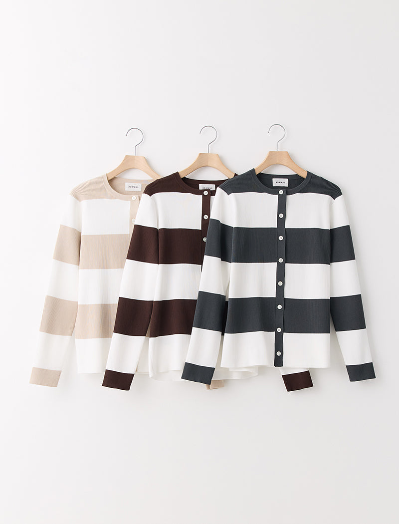 HEAVY RIB CARDIGAN