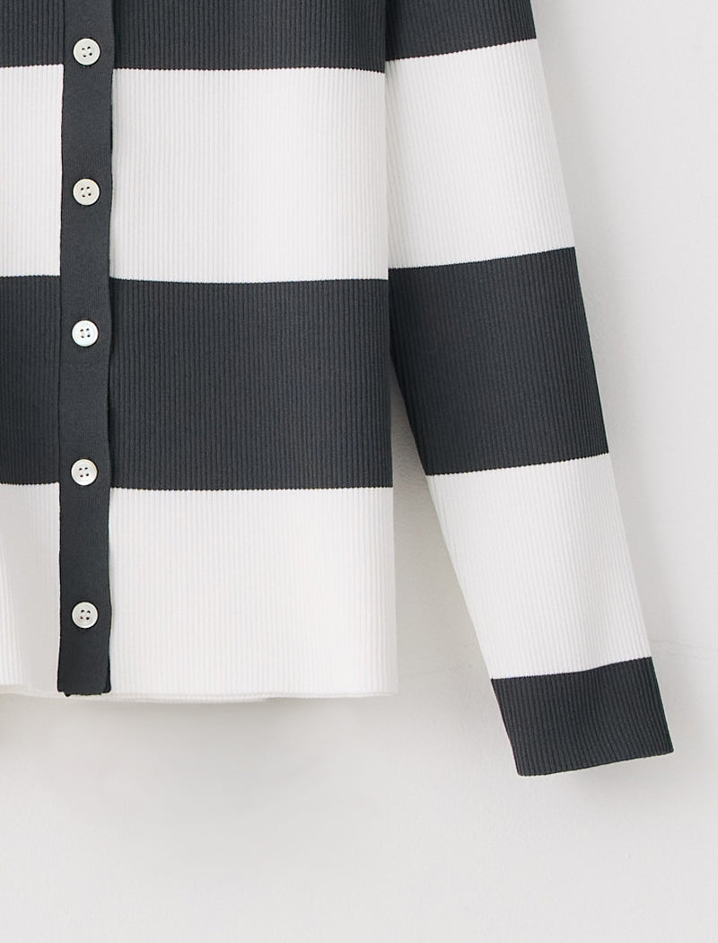 HEAVY RIB CARDIGAN