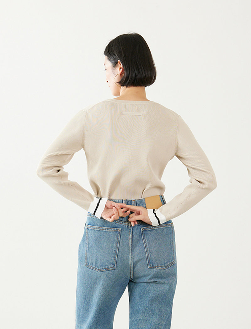 HEAVY RIB HENLEY