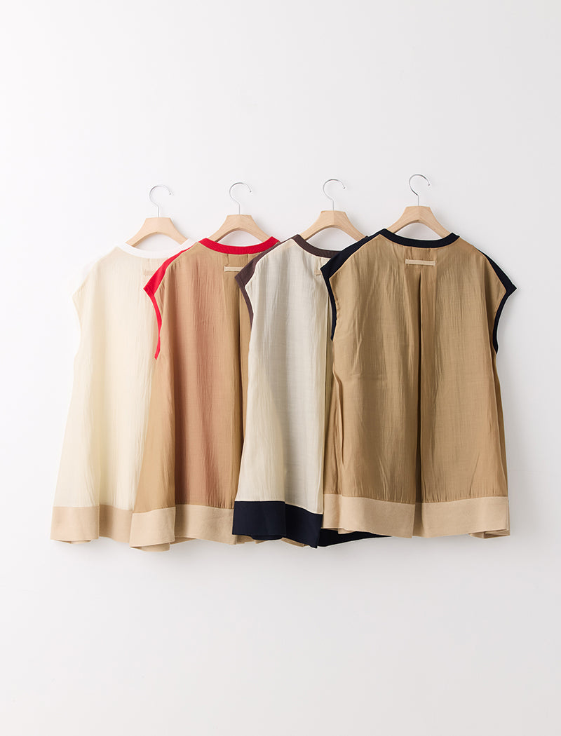 COTTON KNIT SHELL