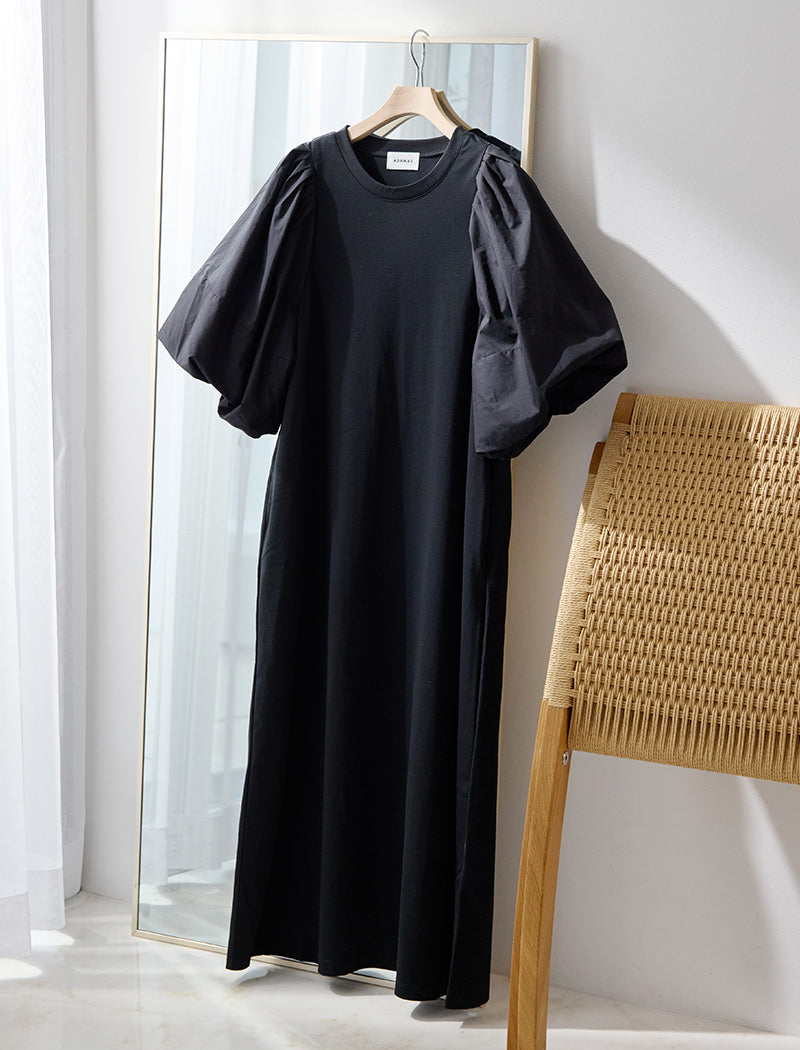 COTTON JERSEY DRESS