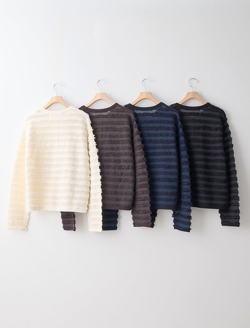 FRINGE KNIT CARDIGAN