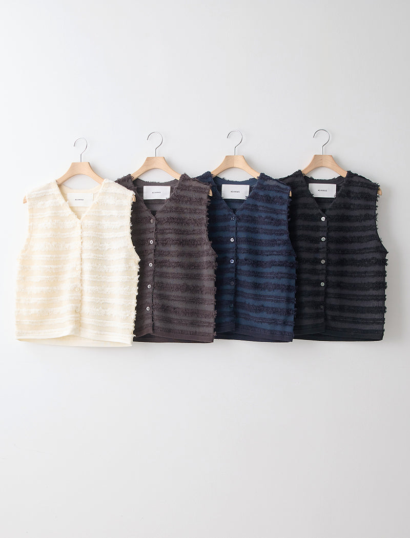 FRINGE KNIT VEST