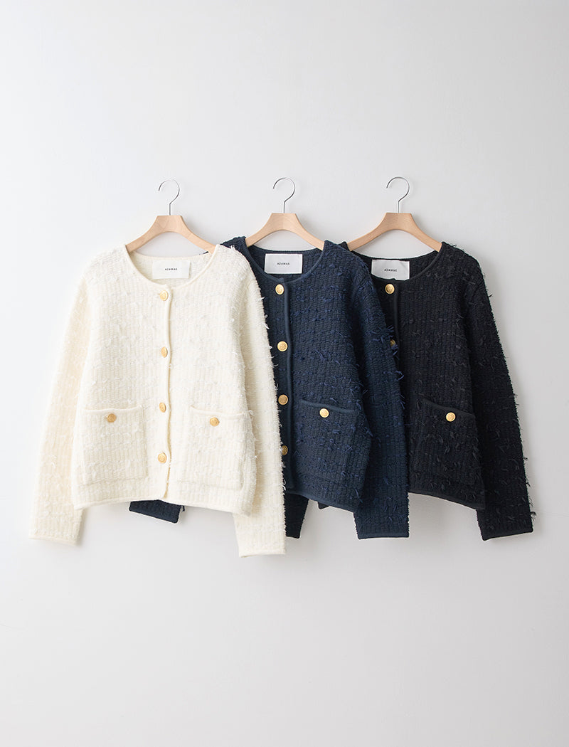 TEXTURED INLAY JACKET