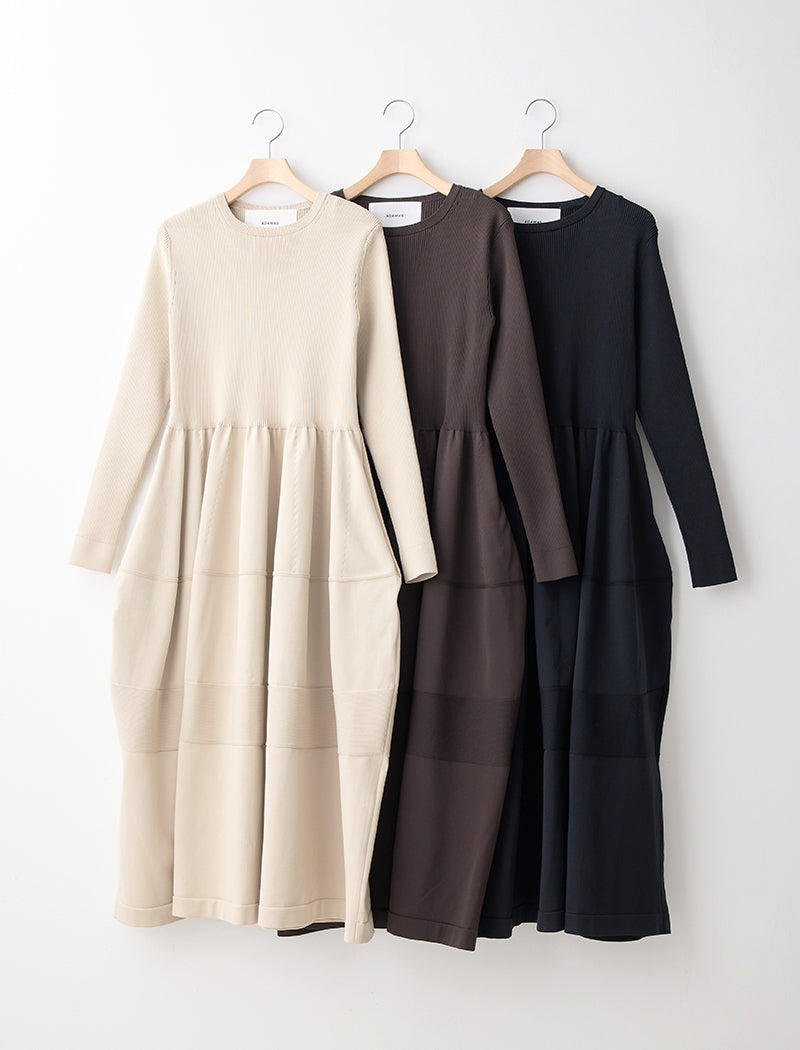 ECO-LIGHT GATHERED DRESS