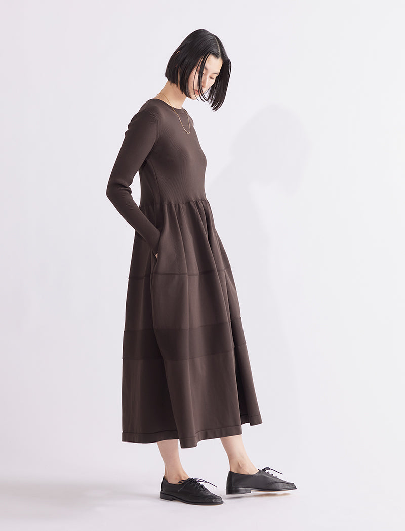 ECO-LIGHT GATHERED DRESS