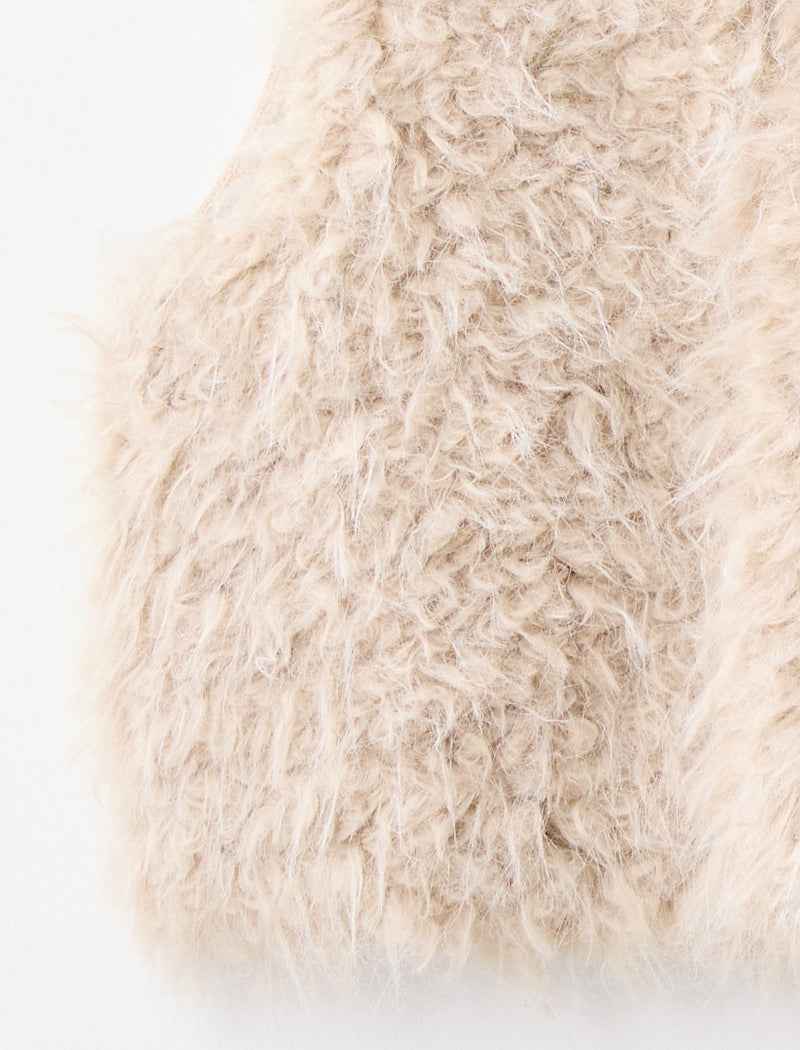 FAUX FUR VEST