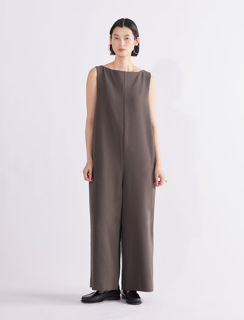 DOUBLE CLOTH ROMPER