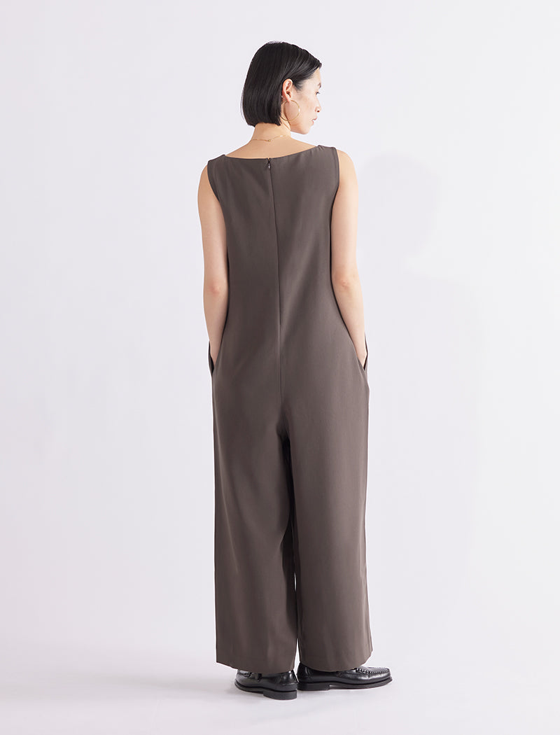 DOUBLE CLOTH ROMPER