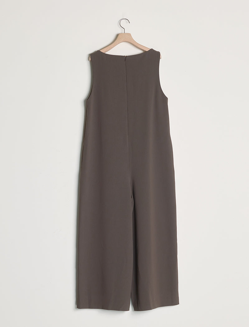 DOUBLE CLOTH ROMPER