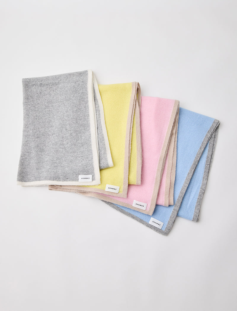 TRIMED CASHMERE STOLE