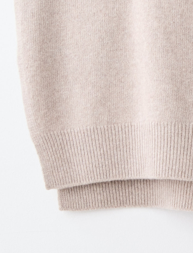 CASHMERE-BLEND OPEN-SIDE VEST