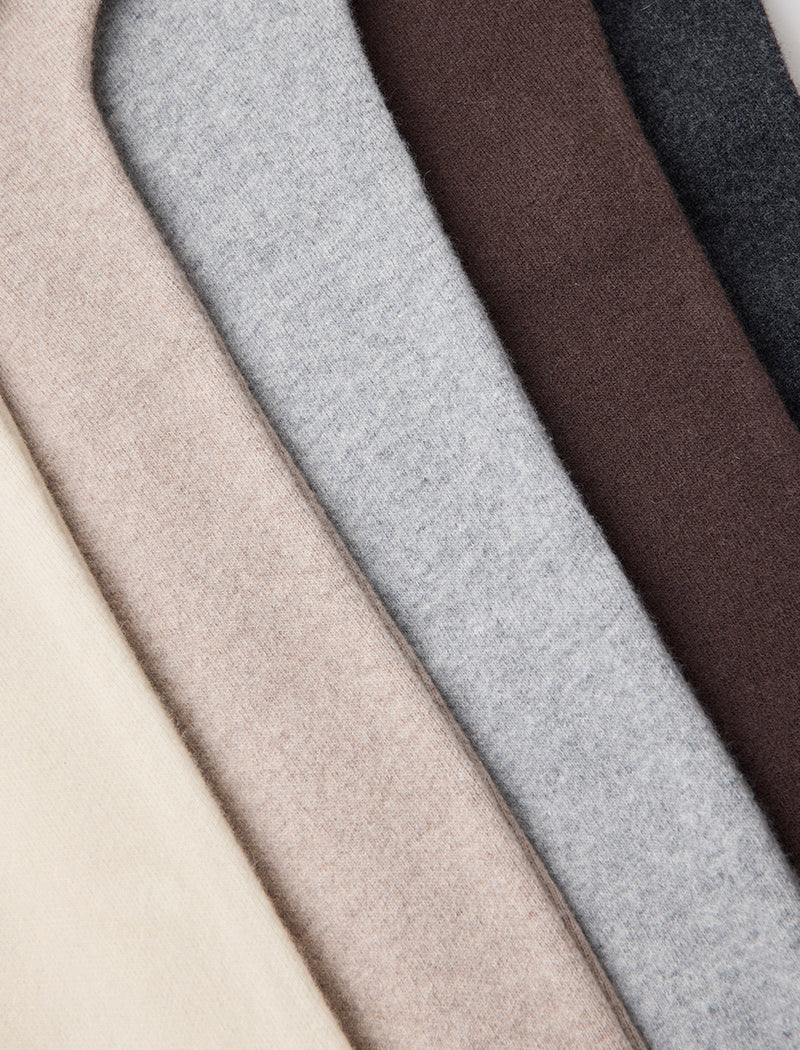 CASHMERE-BLEND HOODIE