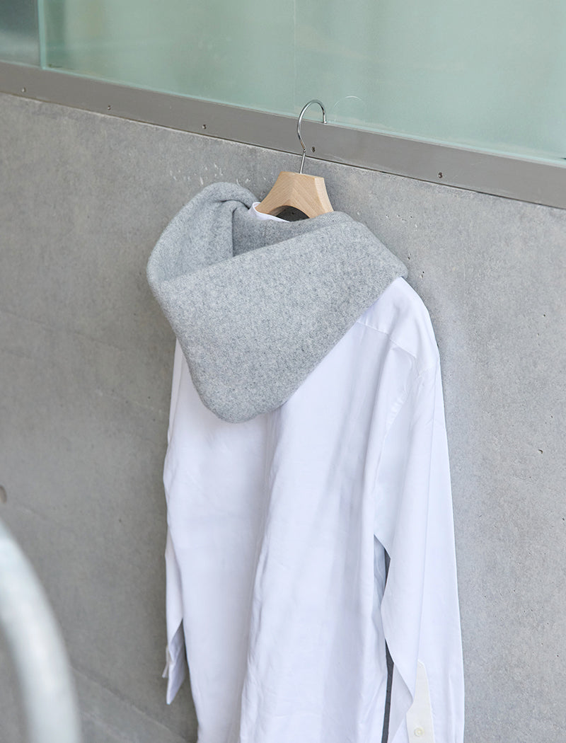 CASHMERE-BLEND HOODIE