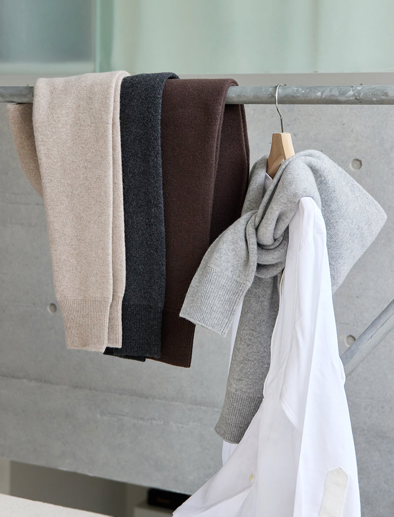CASHMERE-BLEND HOODIE