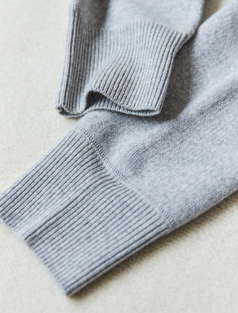 CASHMERE-BLEND HOODIE