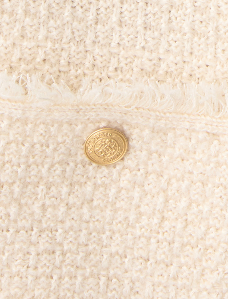 TWEED KNIT JACKET