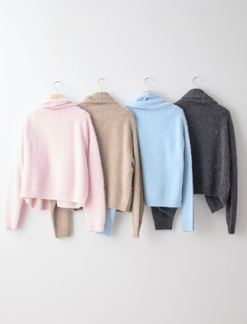 FOX CASHMERE CARDIGAN