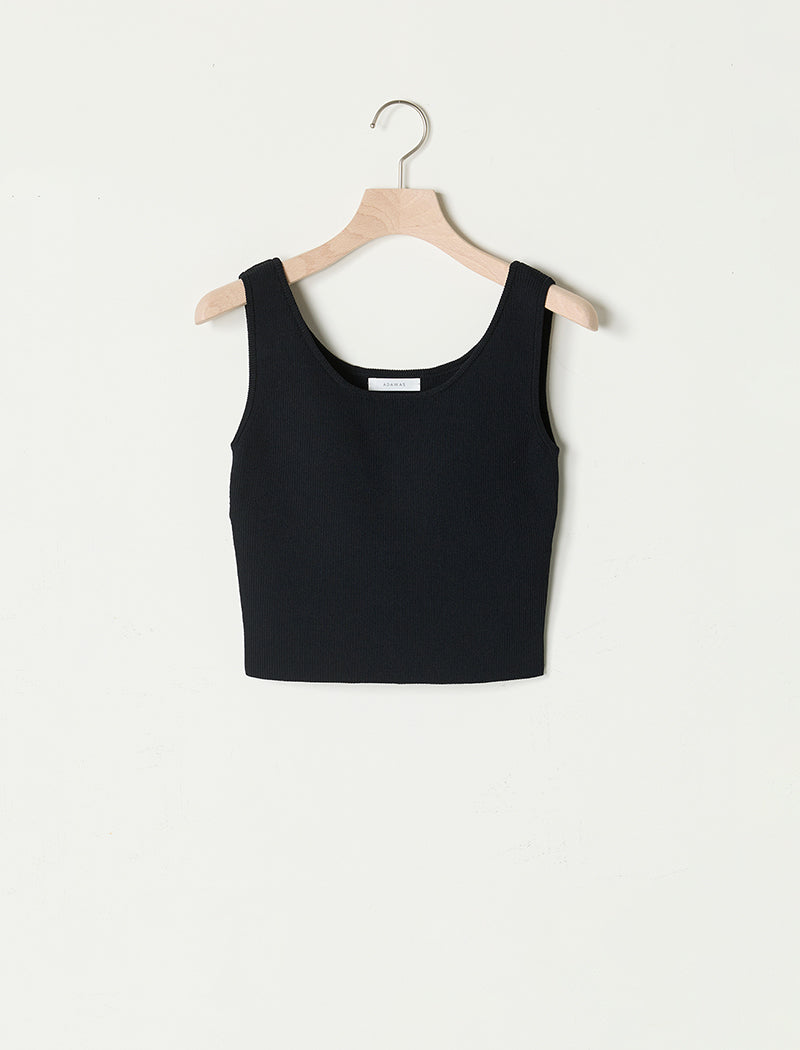 MAKE KNIT CROPPED TANK TOP