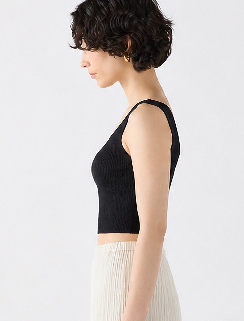 MAKE KNIT CROPPED TANK TOP