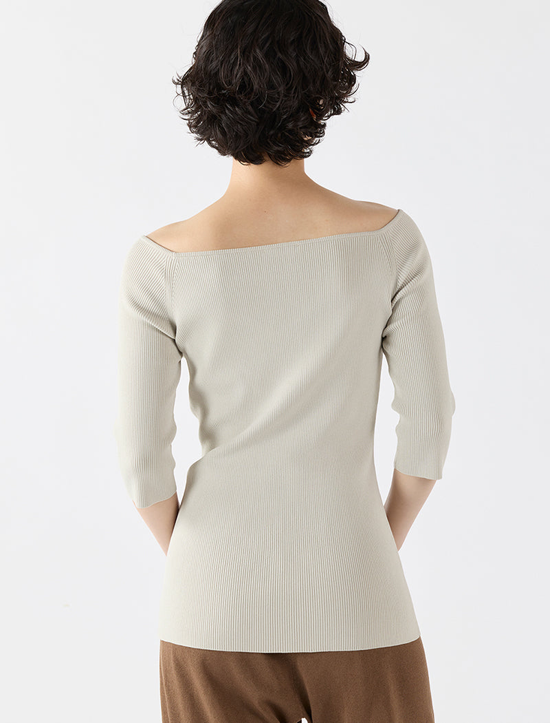 MAKE KNIT OFF SHOULDER